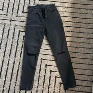 American Eagle Outfitters Dark Gray Stretch Jeans